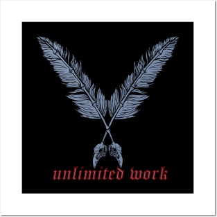 Unlimited Work Posters and Art